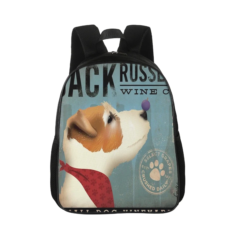 Холщовый Рюкзак CROWDALE для девочек подростков Женский школьный ранец с принтом