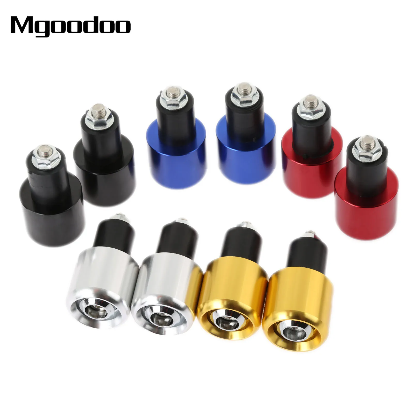 

Mgoodoo New 7/8" 22mm Motorcycle Aluminum Handle Bar End Grips Handlebar Ends Cover For Yamaha Motocross Grip Cap Plug Sliders