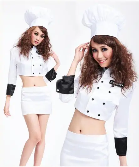 2016 сексуальная униформа соблазнительная кухонная Милая острая девушка одежда
