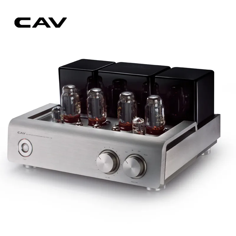 CAV T50 ламповый усилитель 2 0 CH HIFI стерео Pendote Аудио высококачественный алюминиевый