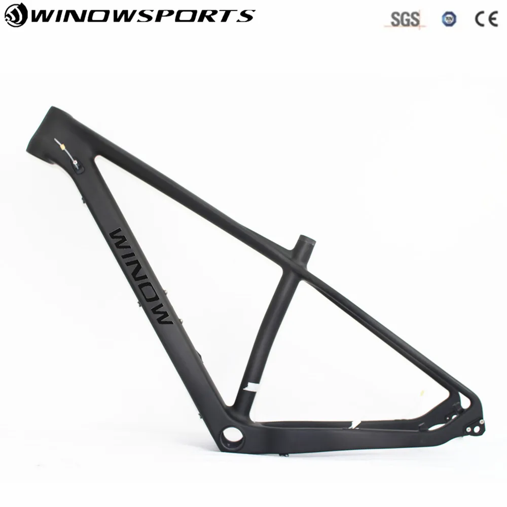 

2018 carbon MTB bike frame 29er glossy Chinese high quality light weight carbon fibre bicycle racing frame