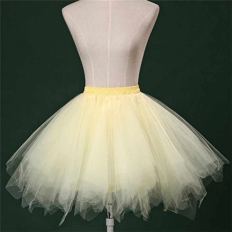 Женская короткая юбка пачка белая черная красная вечерняя фатиновая свадебные