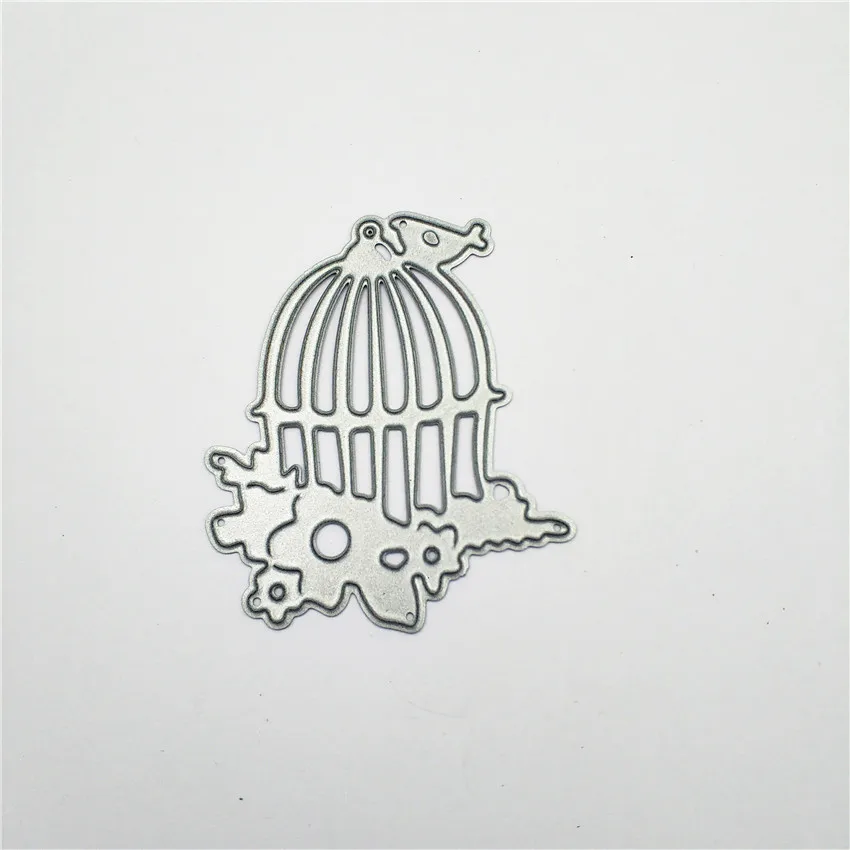 Пресс формы цветок птица клетка металлические изделия высечка бумаги/DIY тиснение