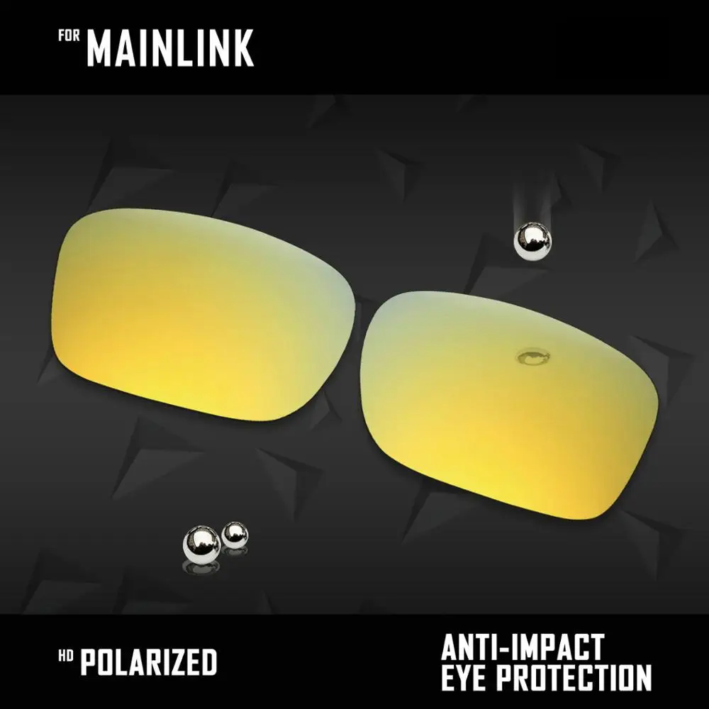 oowlit lenses replacements for oakley mainlink oo9264 not fit for mainlink xl sunglasses polarized multi colors free global shipping