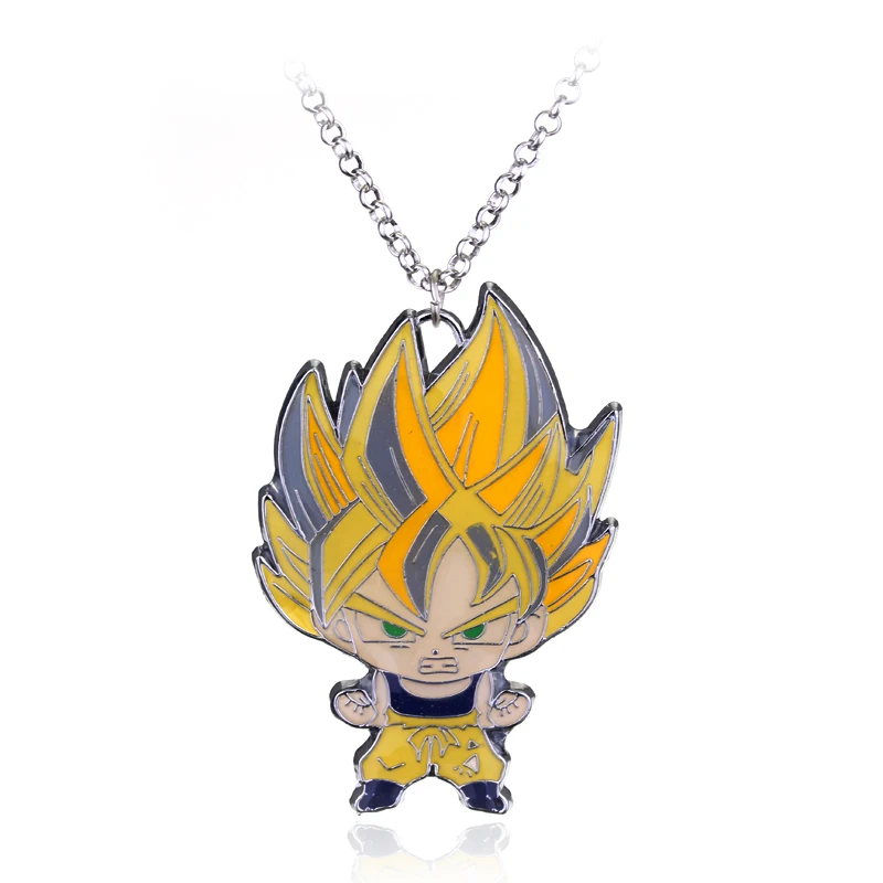 Аниме Dragon Ball детский нагрудник Цепочки и ожерелья кулон аксессуары