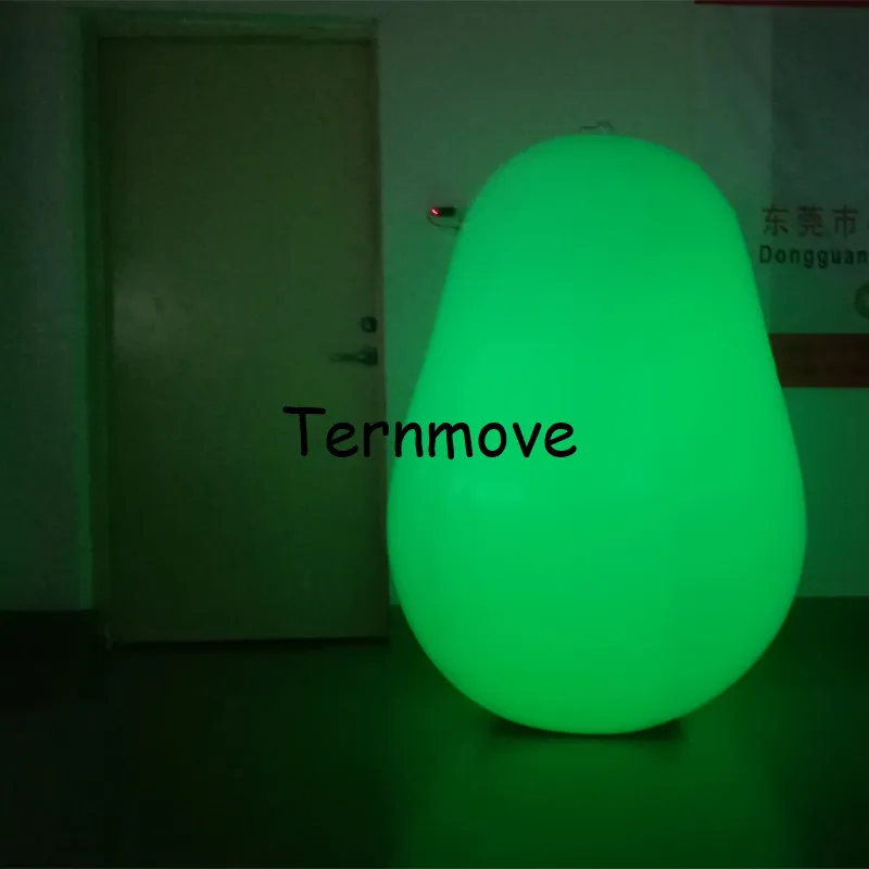 Inflatable lighting Tumbler promotion fruit beach ball giant led ground advertising balloon cartoon toy for decoration | Игрушки и хобби