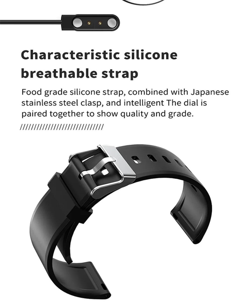 Смарт-браслет MODOSON Z03 монитор сердечного ритма фитнес-трекер Smartband кровяное давление часы для samsung huawei LG iphone