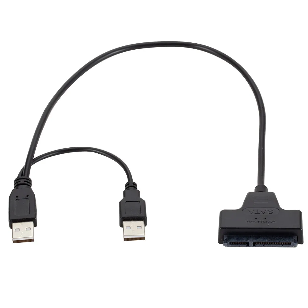 Кабель-адаптер USB 2 0 SATA 7 + 15pin к для 5 HDD ноутбука жесткого диска Driver9