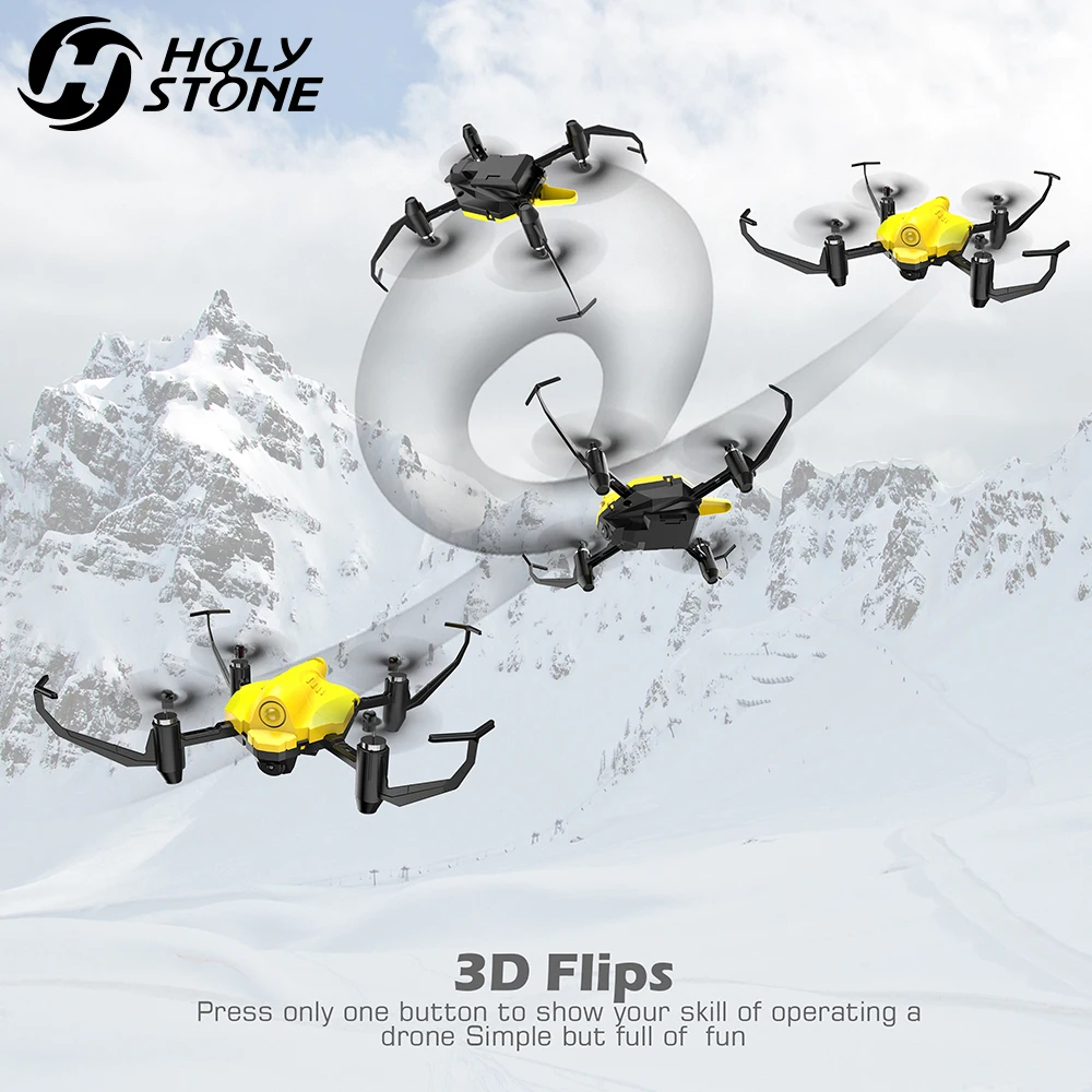 Мини Drone RC Дрон святой камень HS177 квадрокоптер Quadcopter 2,4 г 4CH 6-aixs гироскопа RTF с Headless режим удержания высоты 3D-flip для начинающих