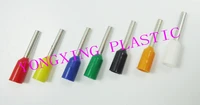 1000 pcslot e7508 20awg0 75mm2 cable connector splice insulated cord terminal block kit wire cable ferrules 7 color