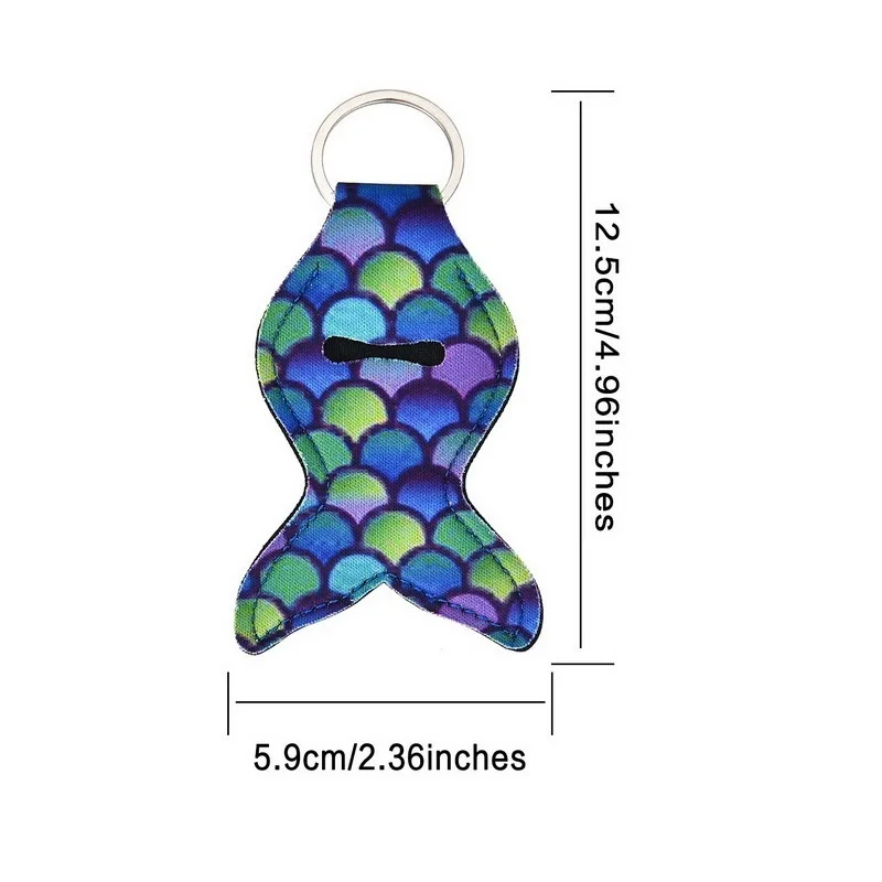 8 шт. неопреновый держатель для губной помады с хвостом русалки|Сувениры