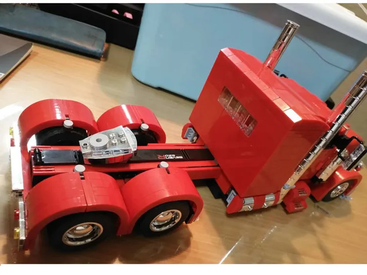 XingBao 03012 1505 шт. натуральная техника MOC серии Красный монстр набор детей развивающие строительные блоки кирпичи игрушки