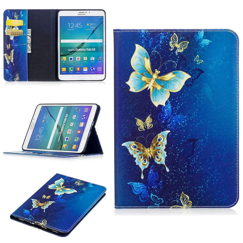 Модный чехол с рисунком панды для Samsung Galaxy Tab S2 8 0 дюйма T710 T715 T713 T719 чехлы планшета