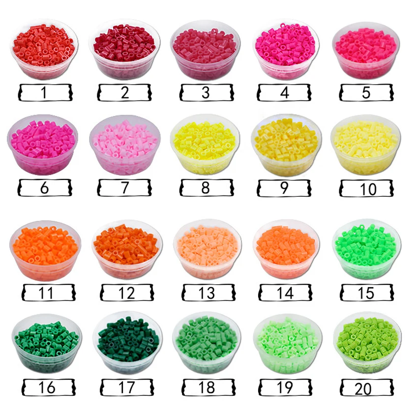 DOLLRYGA 10000 шт./бочка hama бусины 5 мм diy Головоломка горох высокое качество креативная