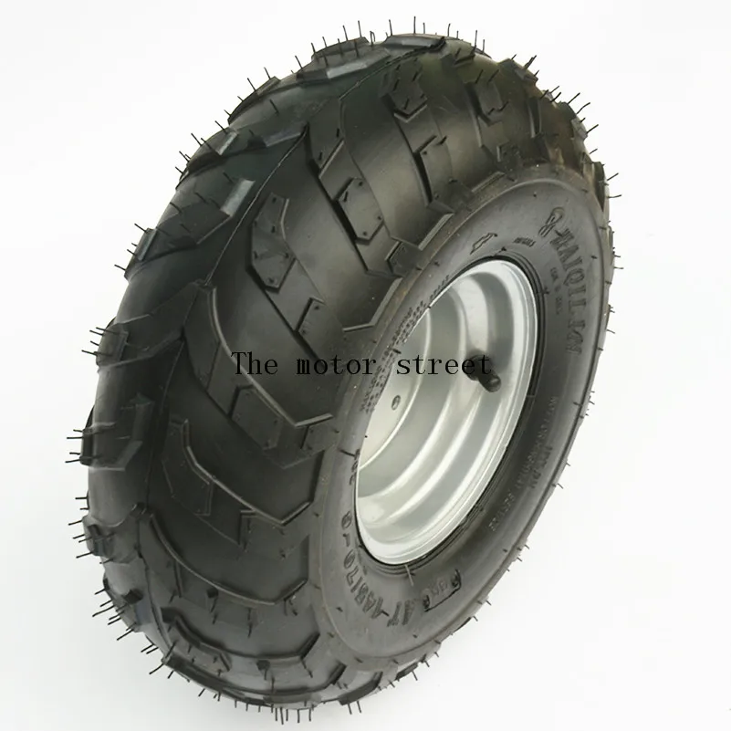 

145/70-6 wheels 145/70-6 Tire Tyre and Rim for 50cc 110cc ATV Go Kart Buggy Razor Scooter
