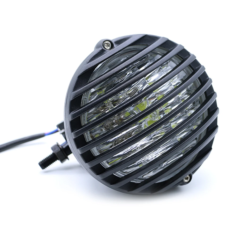Мотоциклетная Передняя светильник светодиодный круглый туман фары 12V 4 7/8 ''для