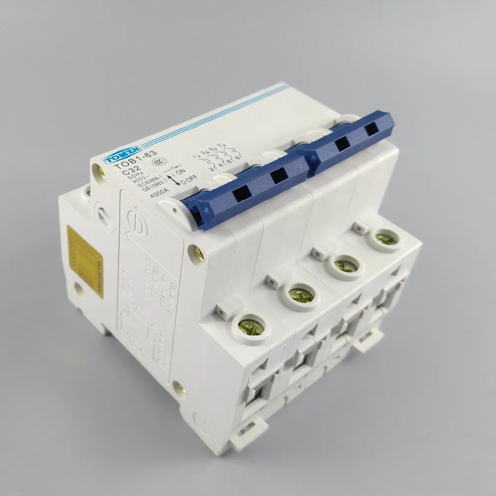 2P 32A MTS Dual power ручной выключатель цепи MCB 50 Гц/60 Гц 400 ~