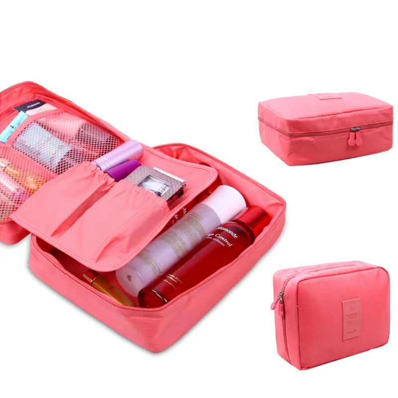 Waterproof Girl Makeup Bag Women Cosmetic Wash Toiletry Make Up Organizer Storage Travel Kit Multifunction Ladies | Дом и сад