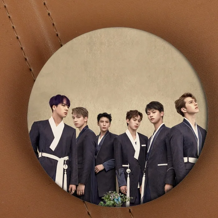 

[MYKPOP]VIXX Mini Album #4 Shangri-La Badge Brooches KPOP Fans Collection SA18070603