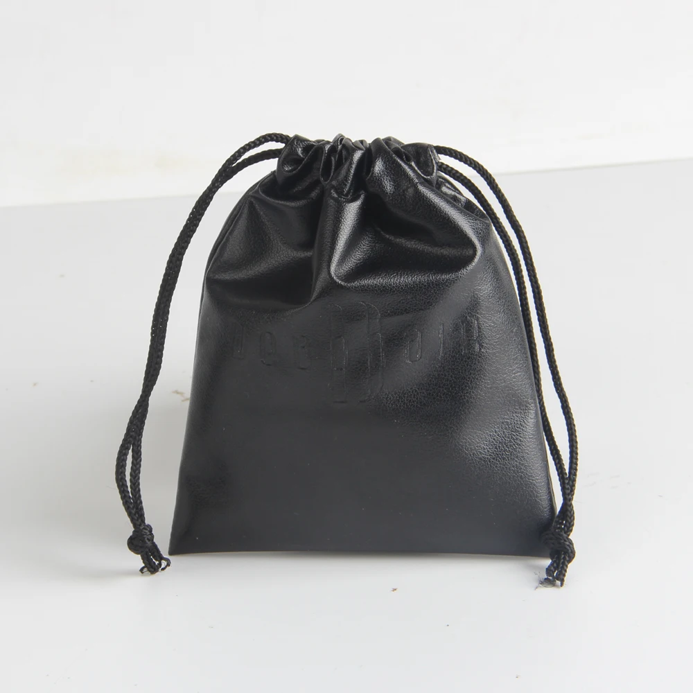 На заказ/оптовая печать логотипа маленький PU луч Карманный мешок ювелирных