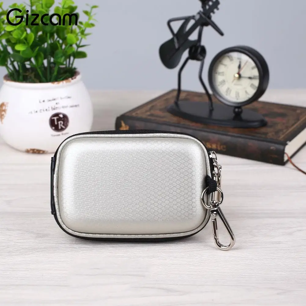 Портативная цветная сумка Gizcam для цифровой камеры пояс на молнии защитный чехол