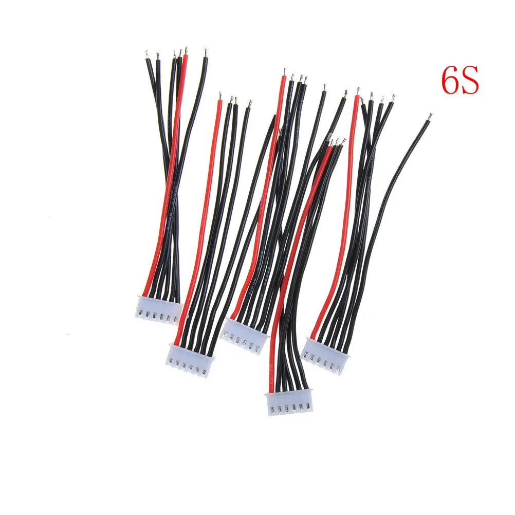 Лидер продаж 5 шт./лот кабель для балансировки заряда аккумуляторов 2S 3S 6S Lipo
