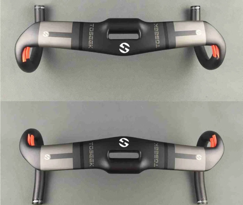 Матовый углеродный руль для дорожного велосипеда TOSEEK UD S5 400/420/440 мм 31 8 мм|s5 handlebar|road