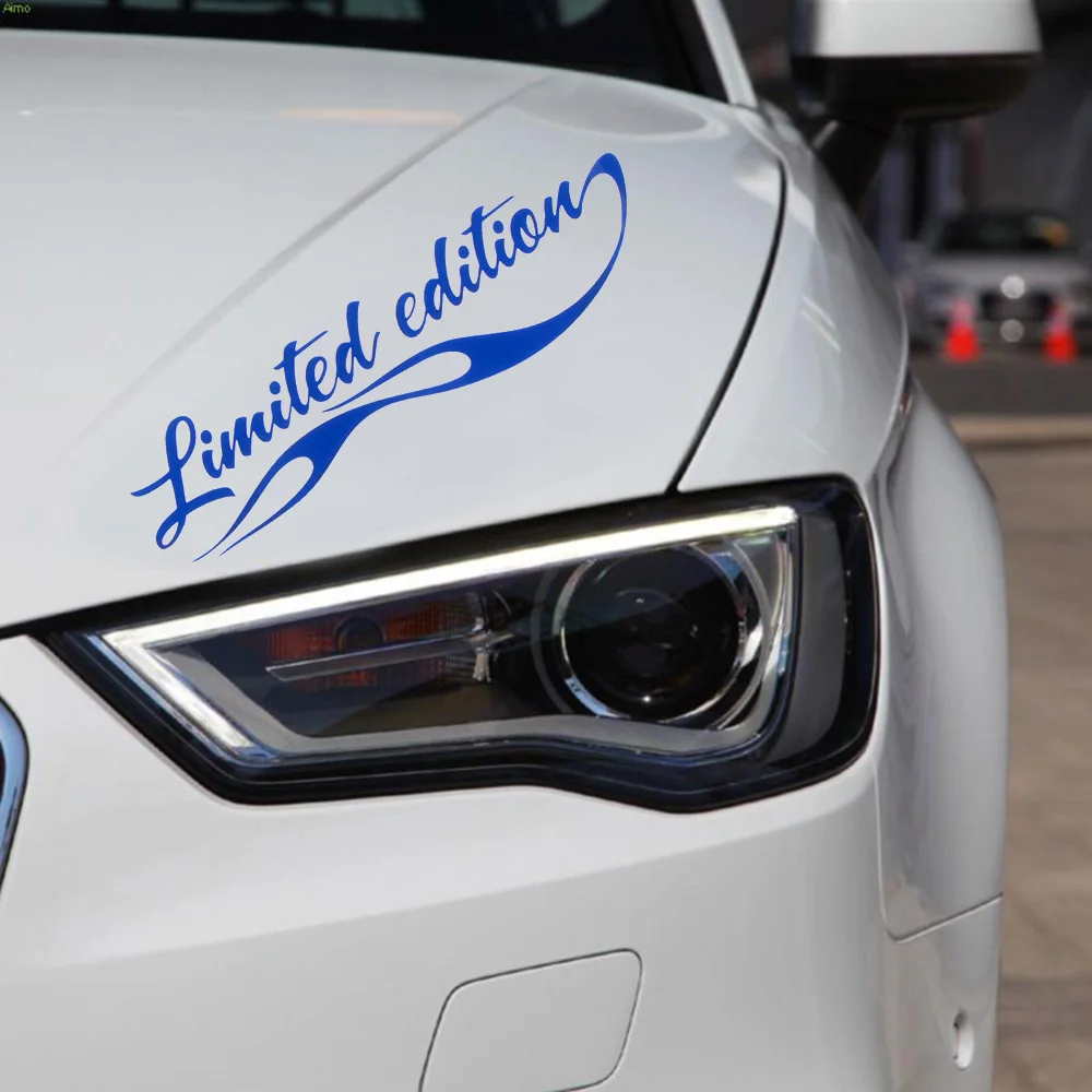 Стайлинга автомобилей Ограниченная серия Стикеры забавные наклейка на