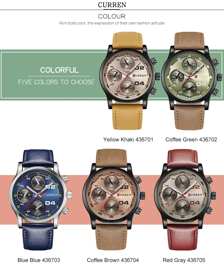 

New Brand LuxuryFashion MenBusiness Watch Leather Strap Waterproof Quartz Fashion Men Watch Small Dial Decoration Erkek KolSaati