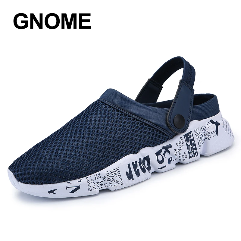 GNOME/Новинка года; летние шлепанцы; мужские модные пляжные сандалии; легкие шлепанцы для мужчин; уличная камуфляжная Мужская обувь; Тапочки