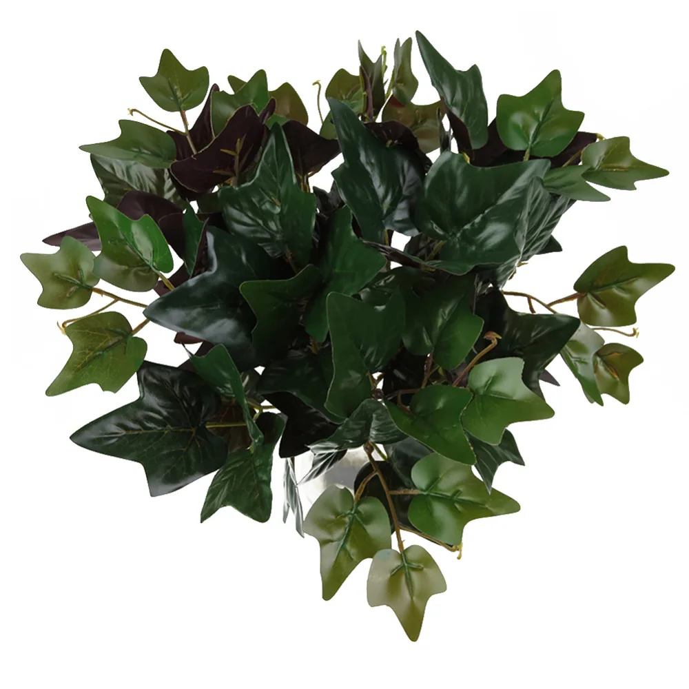 Искусственные растения с 5 вилками зеленая трава пластиковое растение настенное