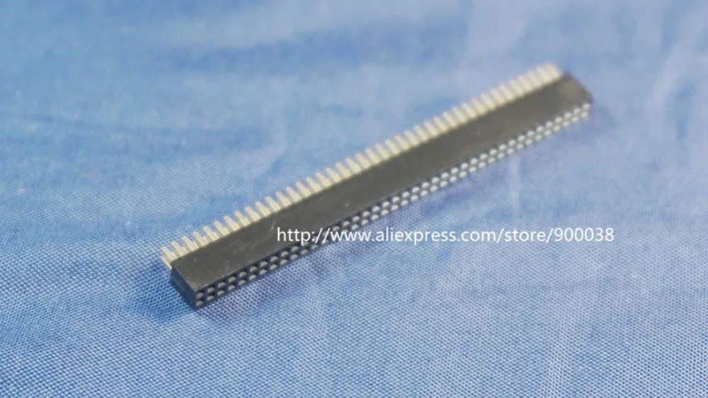 10 шт. 2x40 P 80 pin 1 27 мм Шаг штыревой женский двухрядный прямой сквозное отверстие DIP