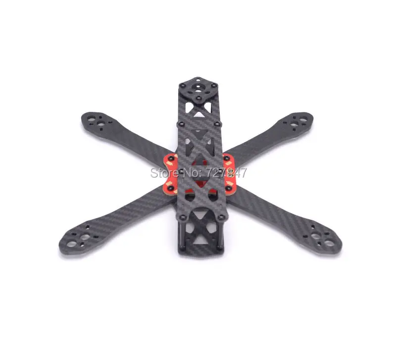 Инопланетянин FPV Квадрокоптер из чистого углеродного волокна 225 мм DIY гоночный