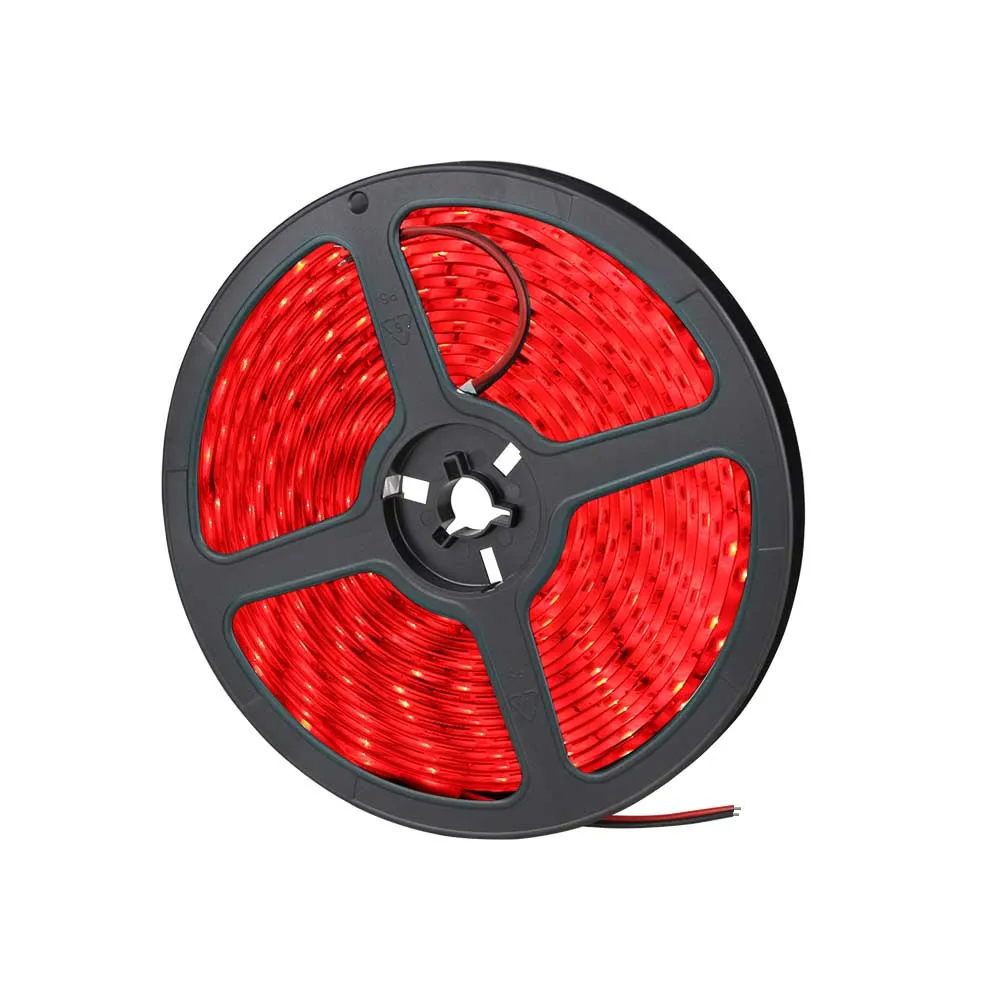 Red DC12V Светодиодные ленты светильник SMD5630 60 Светодиодный s/M IP65 Водонепроницаемый 5730 бар гибкий светильник ярче, чем 3528 5050 светодиодный лента - Испускаемый цвет: Red
