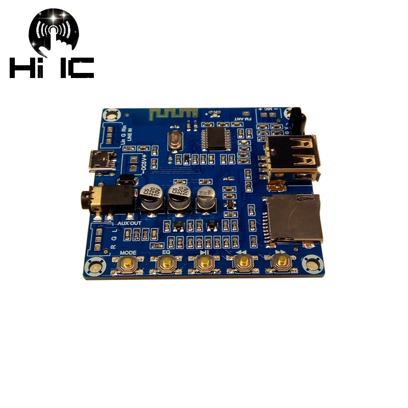 Беспроводной Bluetooth стерео аудио модуль приемника декодер доска ЦАП с USB карты
