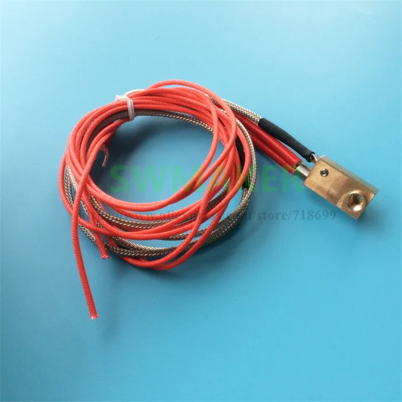 UM2 heater block detachable copper head split copper head with brass nozzle + Heating rod + thermocouple 3D printer UM2 heater block detachable copper head split copper head with brass nozzle + Heating rod + thermocouple 3D printer