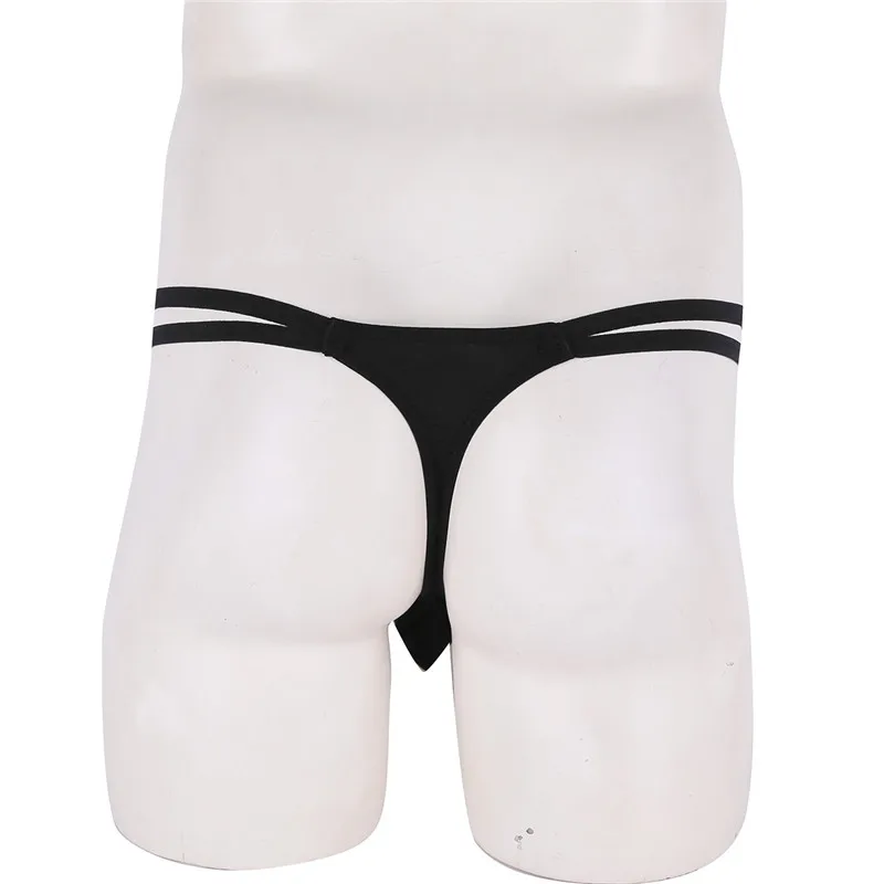 YiZYiF сексуальное нижнее белье для геев мужские стринги бандаж двойной пояс сумка