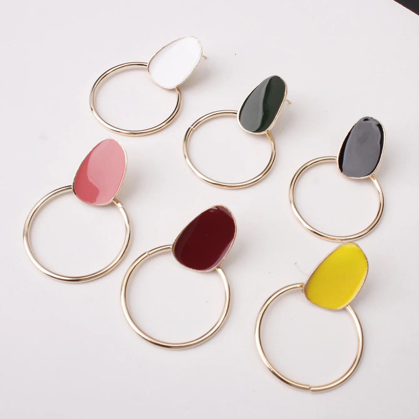 GB Long Earrings New Temperament Female Korean Simple Personality Hipsters Wild Network Star Jewelry | Украшения и аксессуары