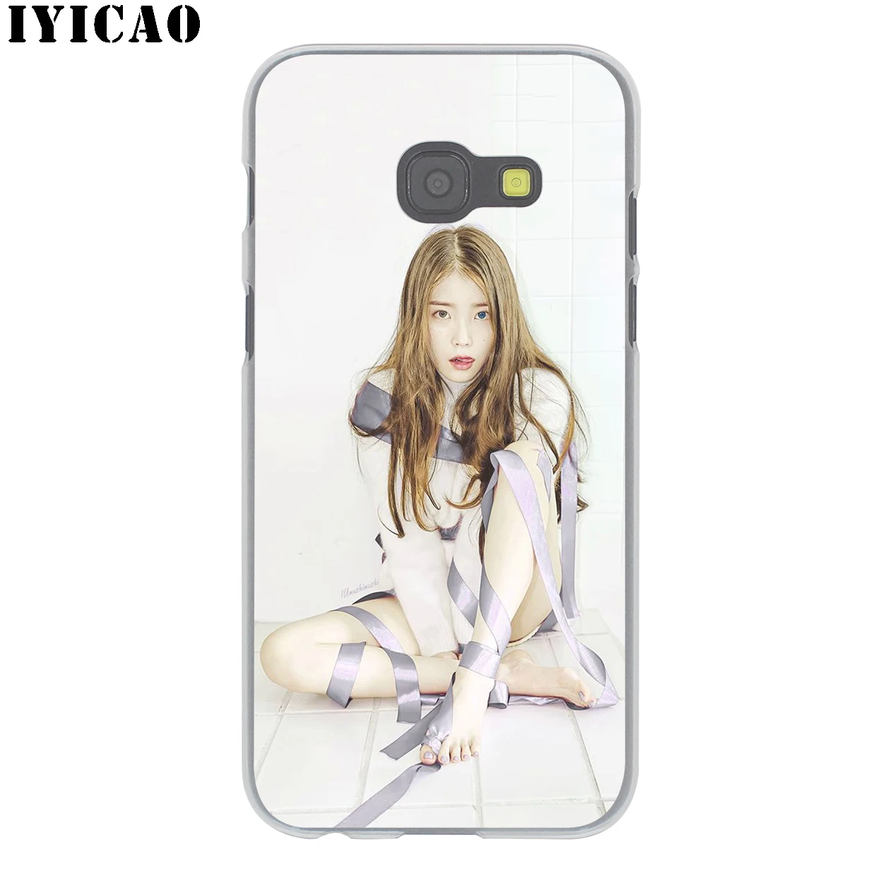 IYICAO IU singer жесткий чехол для Samsung Galaxy J6 J5 J1 J2 J3 J7 2017 2016 2015 Prime US EU версия | Мобильные