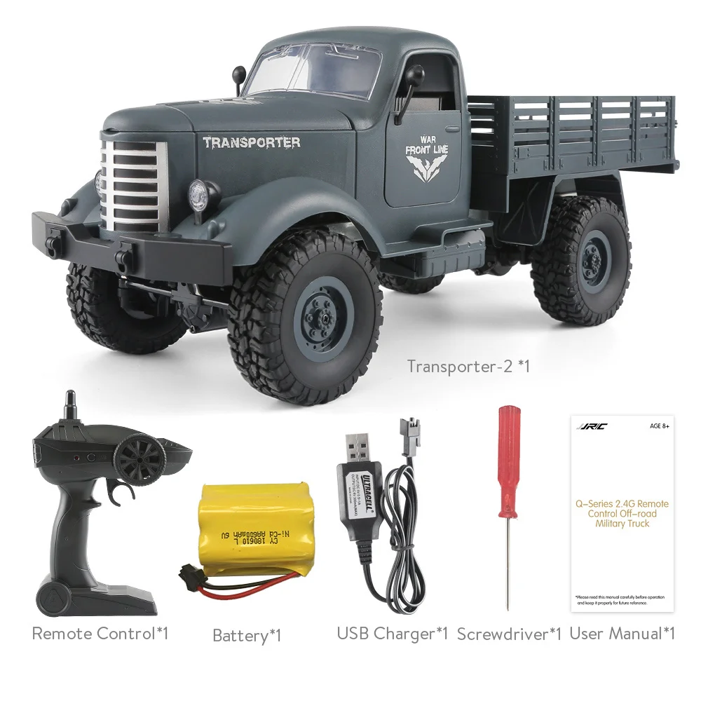 JJR/C Q61 крутой Радиоуправляемый автомобиль 1/16 2 4G 4WD RC внедорожный милитари