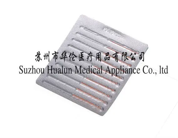Spiral acupuncture needle for single use |