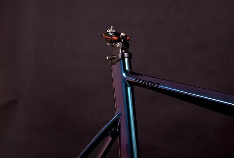 Fixie велосипедная Рама 52 см 56 см велосипедная рама из алюминиевого сплава с фиксированной передачей велосипедная Рама с карбоновой вилкой