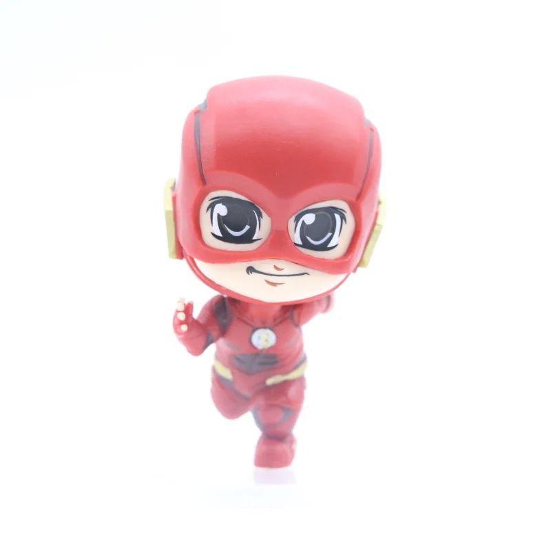 6 /комплект DC Лига Справедливости ПВХ рис Giocattoli Супермен Бэтмен чудо женщина
