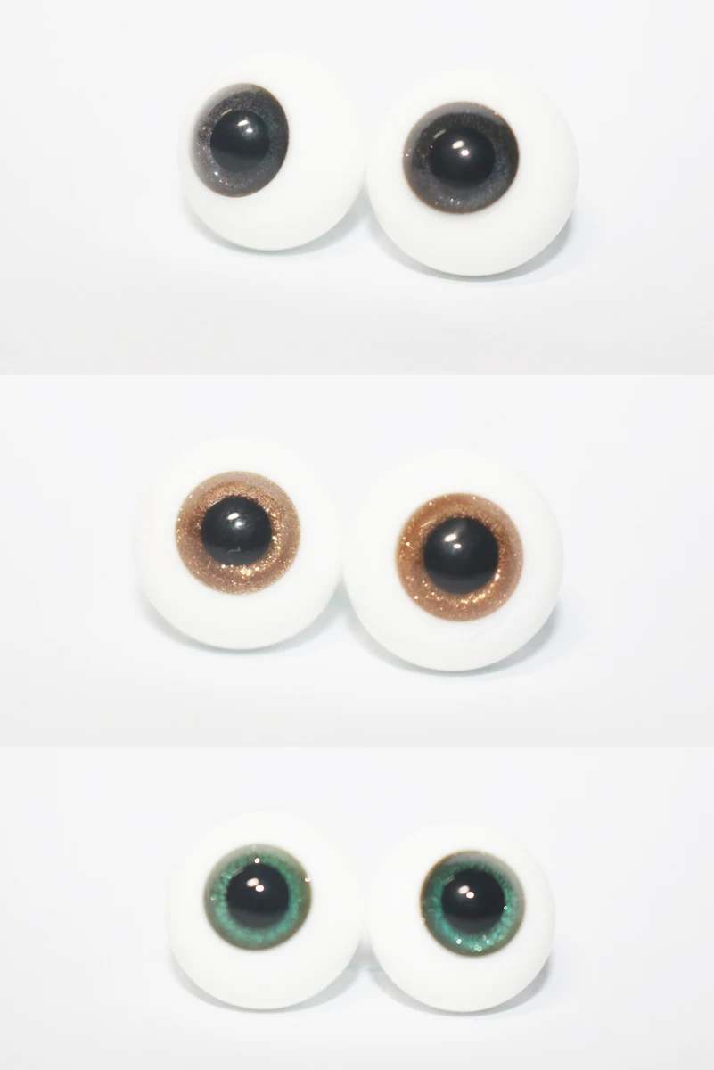 1 пара DIY BJD глаза куклы аксессуары 12 мм 14 мм 16 мм глаза для 1/3 1/4 1/6 Bjd SD куклы Глазные яблоки Игрушки для девочек