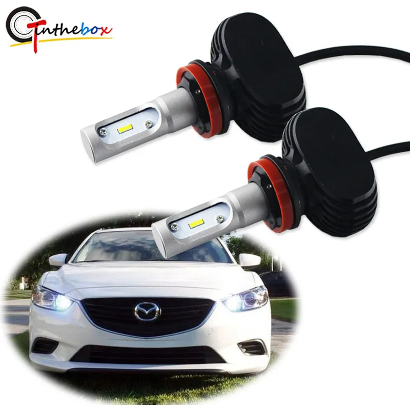 Gtinthebox автомобильный головной светильник 9005 светодиодный HB3 Мощный luceon для Mazda 6 3 CX