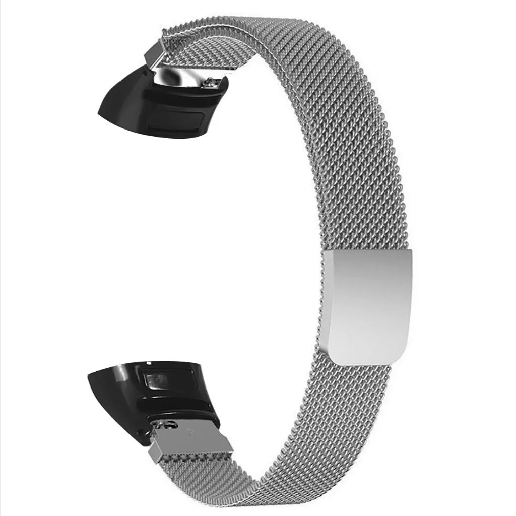 Ouhaobin браслет для huawei Band 3 pro, ремешок, магнитный металлический ремешок для часов, сменный ремешок на запястье для huawei 3/3 Pro Band 610#2 - Цвет: GY