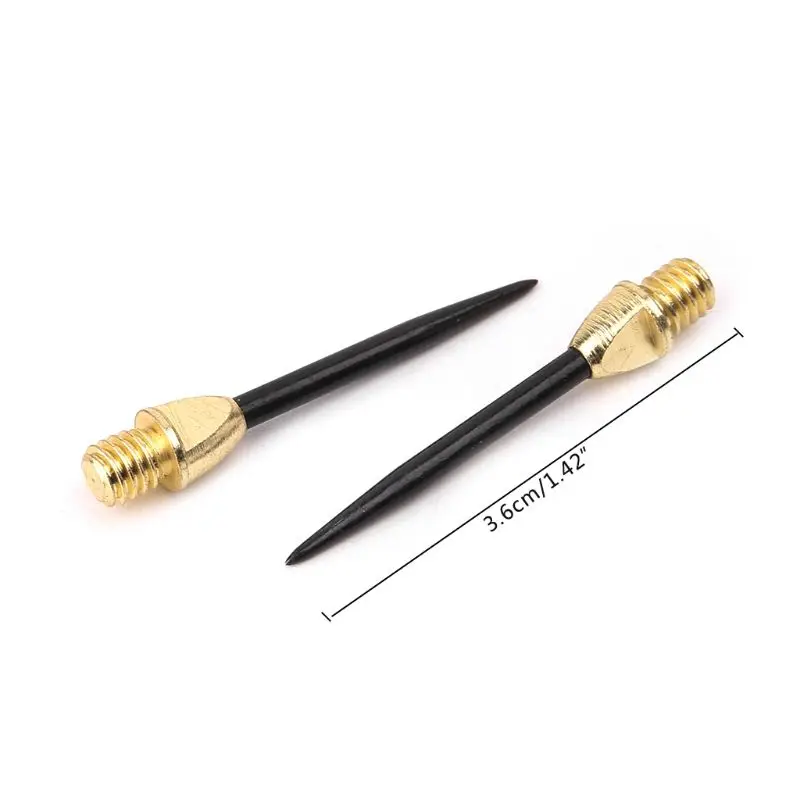 

1 Set / 6pcs Professional Replaceable Dart Steel Tip 2BA Thread Darts Needle Accessories High Quality Darts Steel Tips