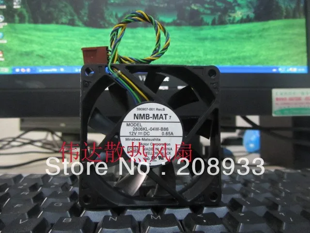 Для NMB 7015 2806KL 04W B86 12V 0.65A четырехпроводной термостат|nmb|thermostatthermostat 12v |