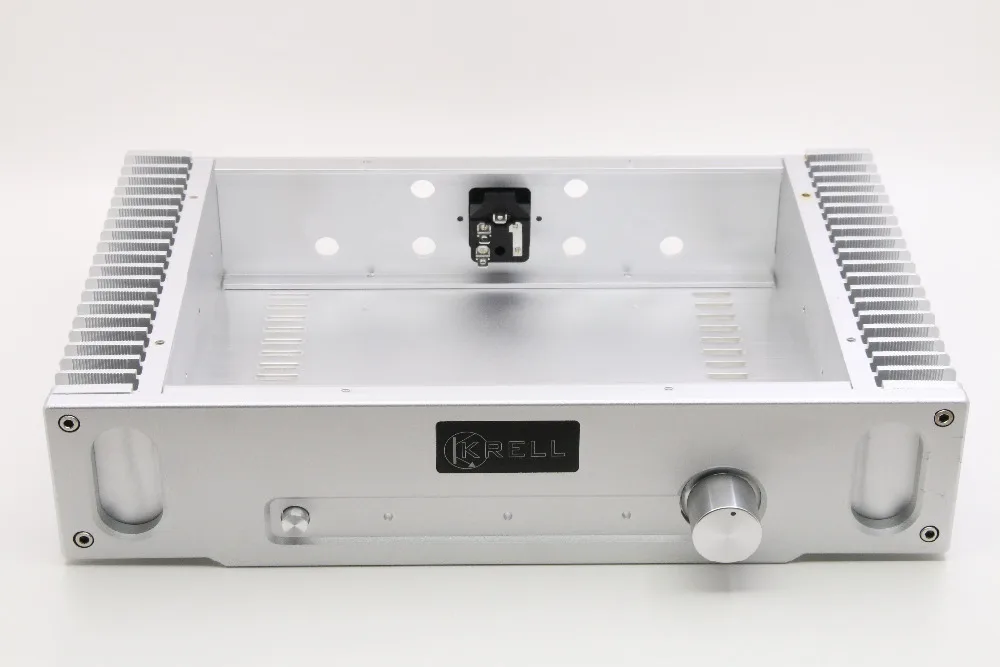 Полностью алюминиевый корпус усилителя мощности SENGTERBELLE Silver 1969 класса A Hi Fi