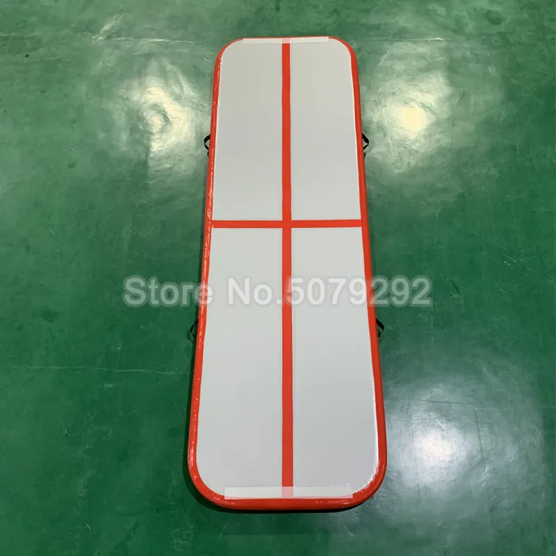 Надувной воздушный трек голубого цвета 3 м для домашнего использования